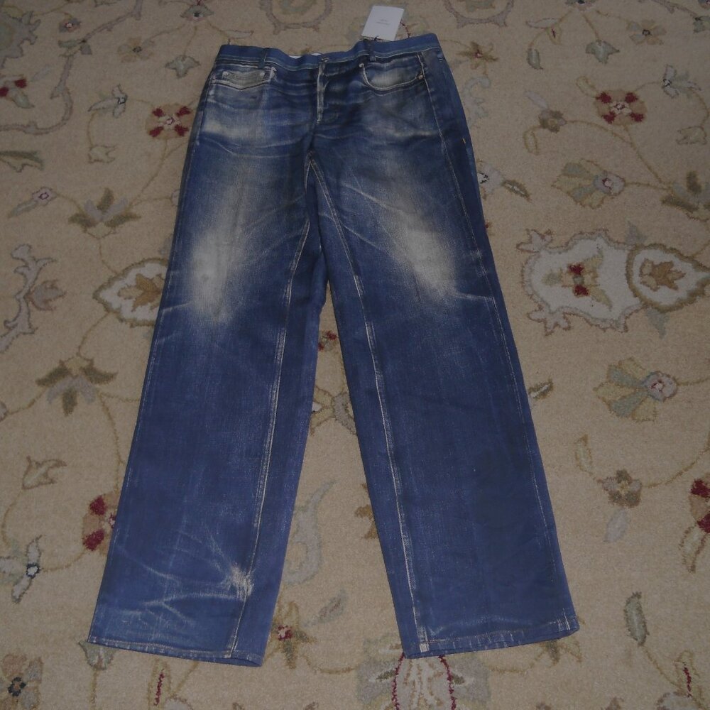 Calvin Klein Studio Printed Denim Trouser size M